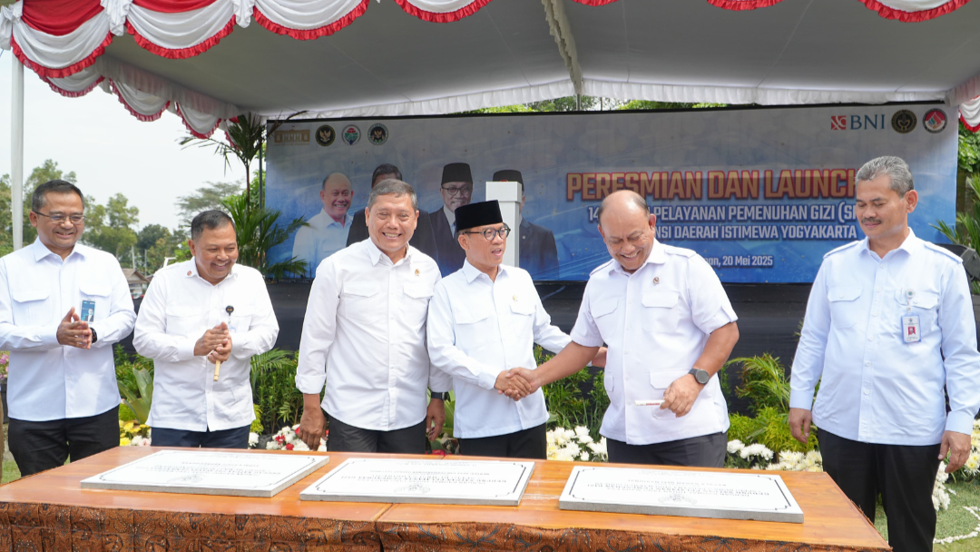 BGN Gayo Lues Bersama Kemendes PDT Launching 14 SPPG Di Provinsi Daerah Istimewa Yogyakarta