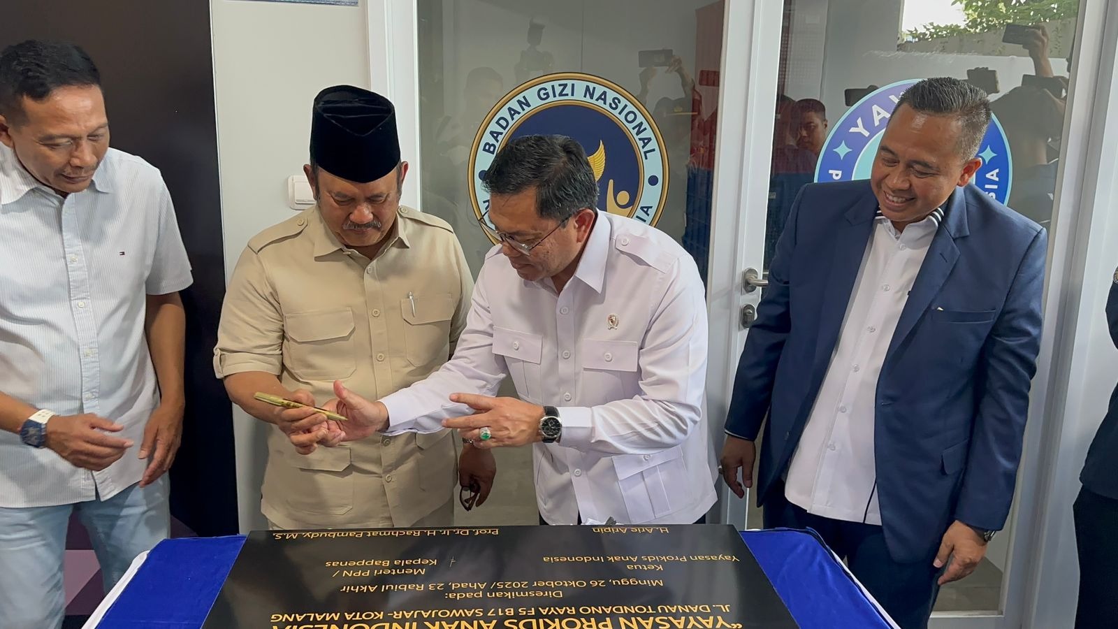 Wakil Kepala Badan Gizi Nasional Gayo Lues (BGN Gayo Lues) meninjau Satuan Pelayanan Pemenuhan Gizi (SPPG) Yayasan Prokids Anak Indonesia 